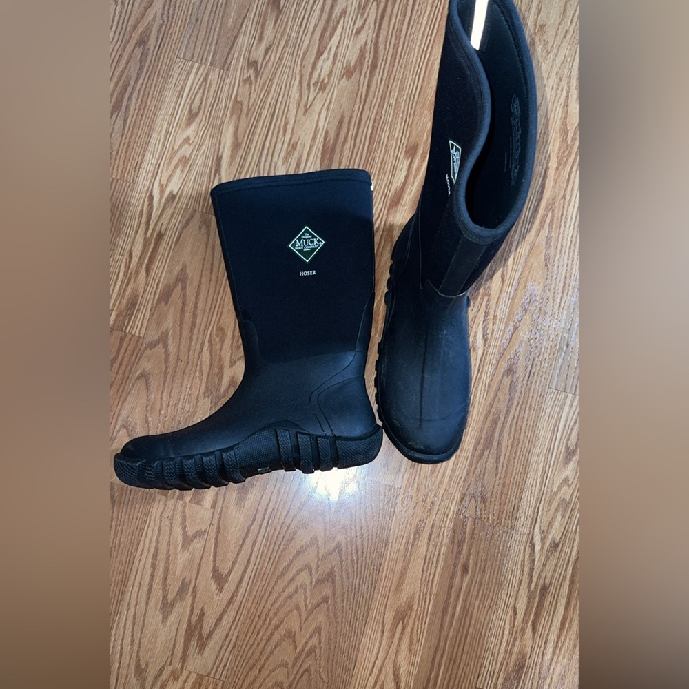 Muck Boot Men's Black Rain & Snow Boots